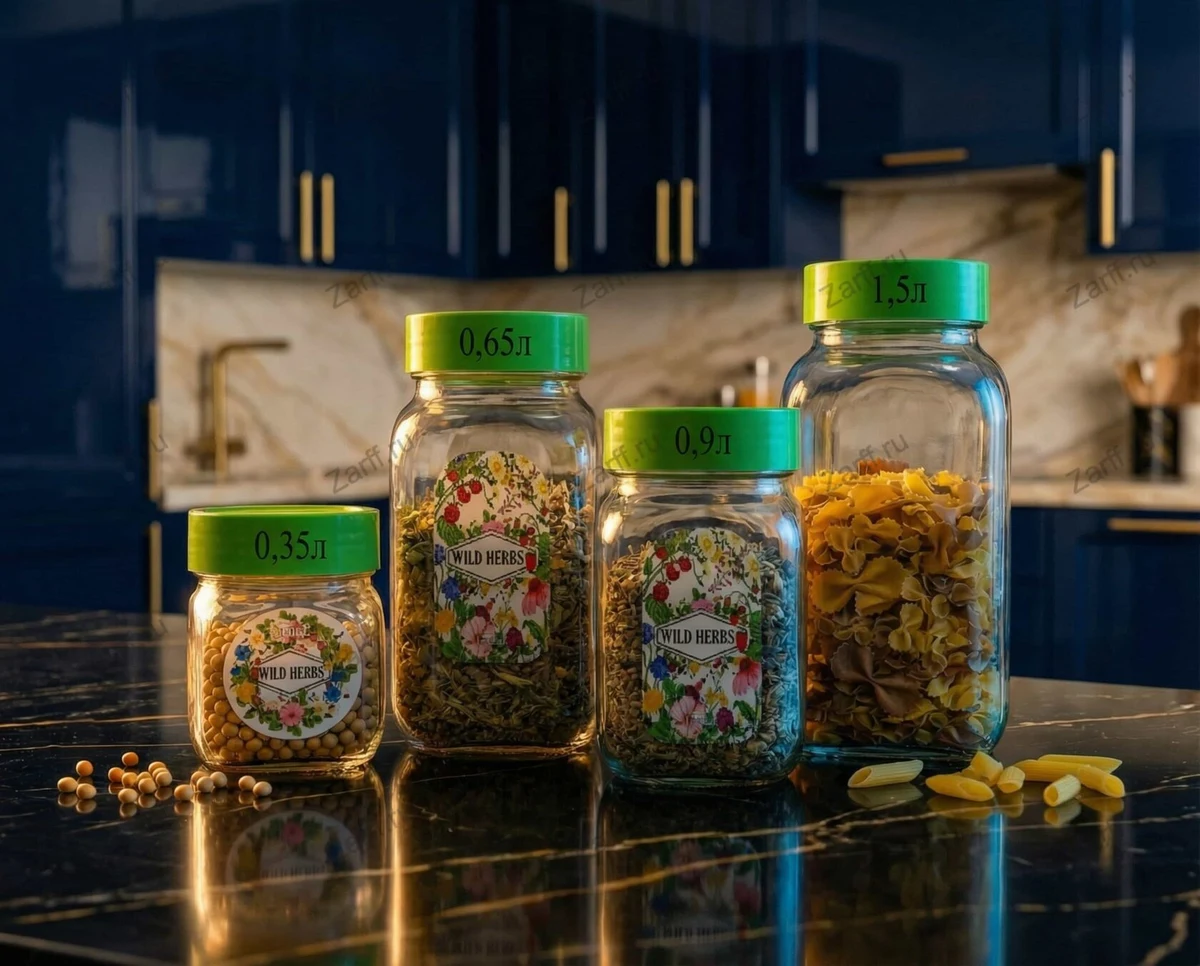 Банки для сыпучих продуктов
